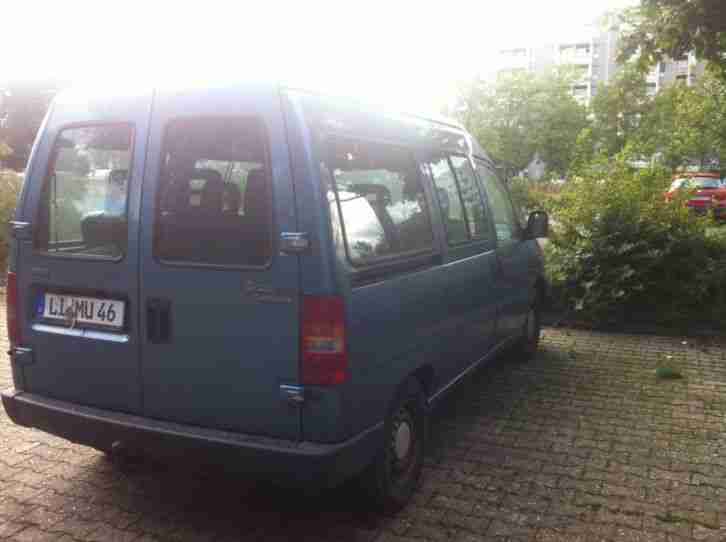 Fiat Scudo 9 Sitzer Combinato Fensterbus 1,9 Turbo Diesel AHK Klima