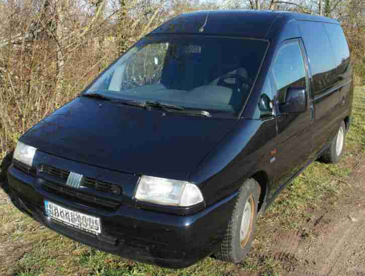 Fiat Scudo LKW Zulassung 220L Bj.97 92PS 1.9 TD Turbodiesel Scheckheft Neuteile