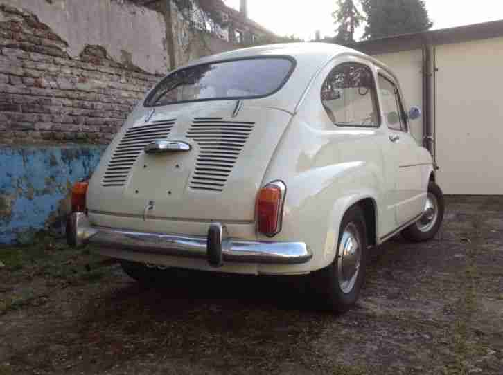 Fiat Seat 600 E grundrestauriert Technik Motor Interieur