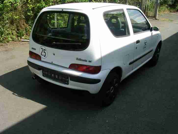 Fiat Seicento 25 km/h Zulassung TÜV NEU , Mopedauto , 25km/h