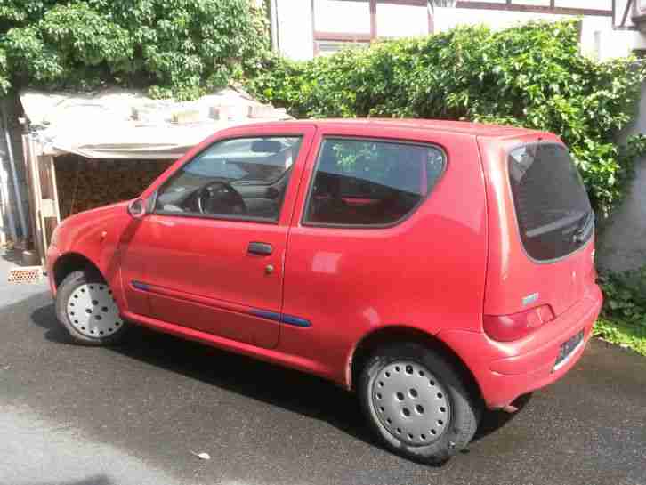 Fiat Seicento, Bj 1998, Km: 117436, Tüv abgelaufen