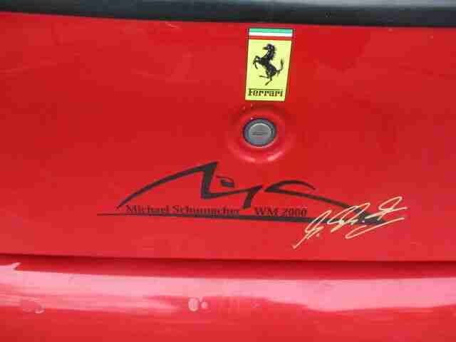 Fiat Seicento Sporting Edition "Michael Schumacher", Ferrarirot