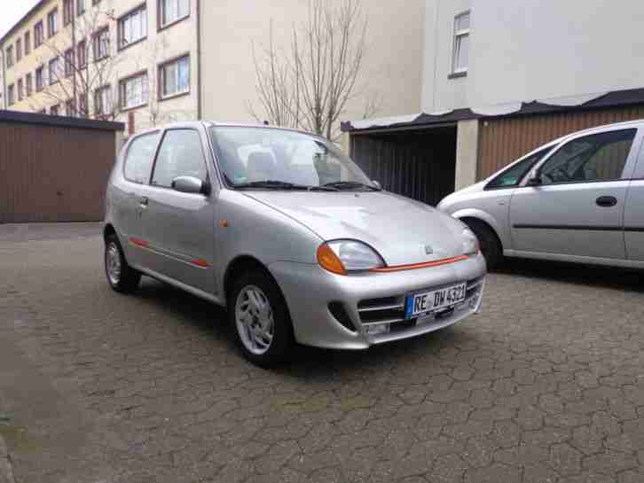 Fiat Seicento Sporting. Klima, eFh, ZV Funk, Alu, TÜV/AU Neu