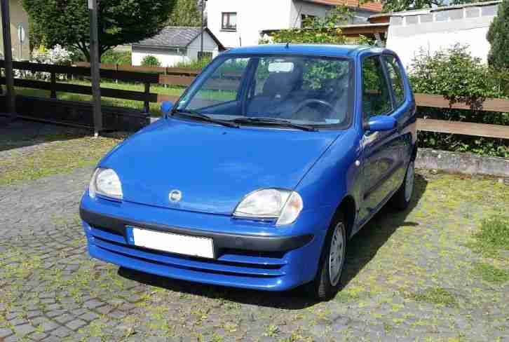 Fiat Seicento, schicker Stadtflitzer mit TÜV, Servo, Klima, ZV, el.FH