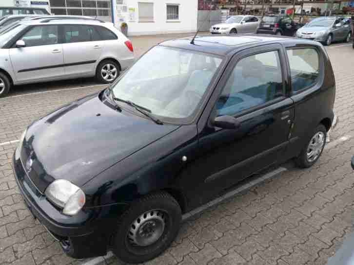 Seicento schwarz; 40 KW, Baujahr 2001; KM 160029