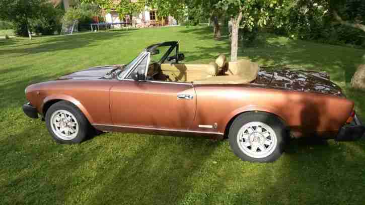 Fiat Spider 124 DS Kat Pininfarina Spider