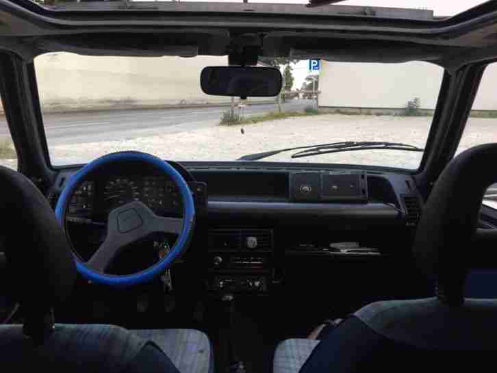 Fiat Uno Mk 1 25kmh auto mofa auto 25 km h Fiat gedrosselt kein tüv kein steuer