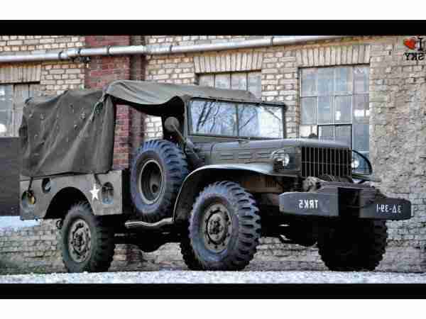 Filmfahrzeug aus "Monuments Men" ...ein 1944er Dodge WC 52 (Militär)! [Filmauto]
