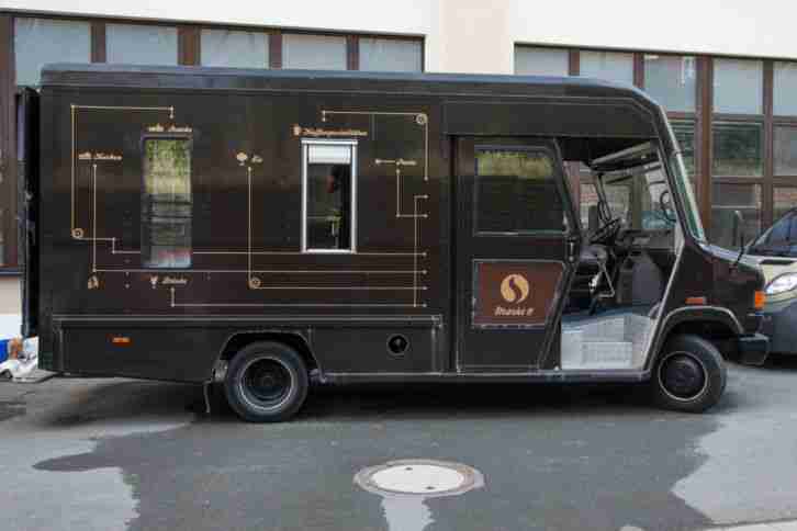 Food Truck Kaffeemobil Imbisswagen Street Food Foodtruck UPS Bus TOP