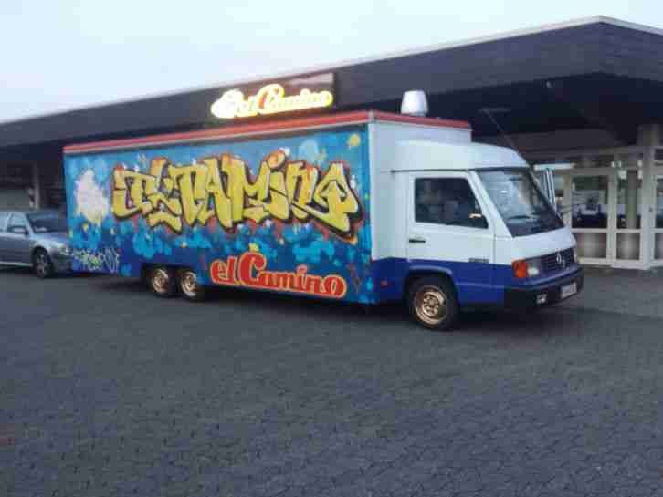 Food Truck Street Food Imbisswagen Verkaufswagen zu Vermieten (Pulled Pork)