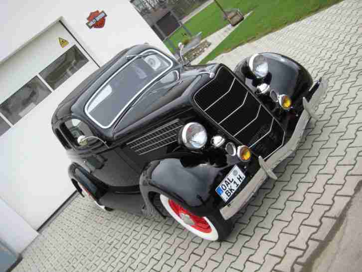 Ford Baujahr 1935 Hot Rod Five Window Coupe Panal Delivery Truck