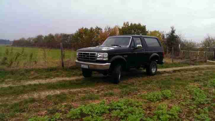 Ford Bronco XLT 5,8l V8 mit LPG 121000mls Tüv bis 12.2016 4x4 LKW Zulassung