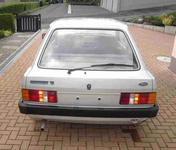 Ford Escort III GAA Laser 1 Hand Rentnerfahrzeug Oldtimer 28000Km MK3 1,1L 50PS