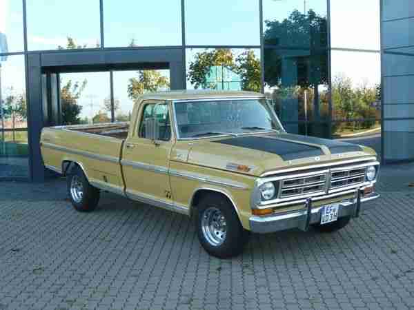 Ford F100 6, 4l V8 Bj.72 mit Tüv und H Kennzeichen