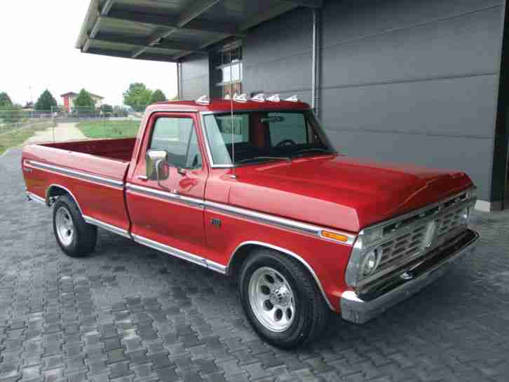 Ford F100 Longbed Pickup, 390cui V8 Motor, 1973, Automatik, TÜV neu mit H-Zul.