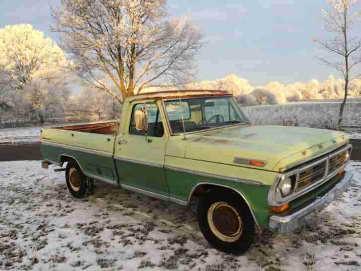 Ford F250 1972 v8 Oldtimer Ami usa title pick up 360 cui Patina 5.9ltr Classic