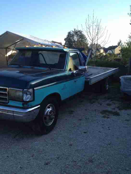 Ford F250 Abschlepper Mit Schiebeplatto Guter Zustand Motor 7,3 Diesel