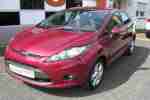 Fiesta 1.25 Ambiente Hot Magenta, erst 23.000 KM