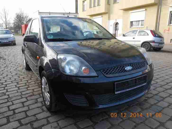 Ford Fiesta 1.4 Black Magic,Scheckheft bei Ford bis 88.000,Klima,EZ.: 2008 ab 1€