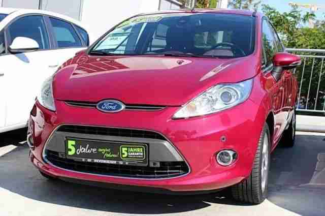 Ford Fiesta 1.4 Titanium Klimaautomatik, Sitzheizung,