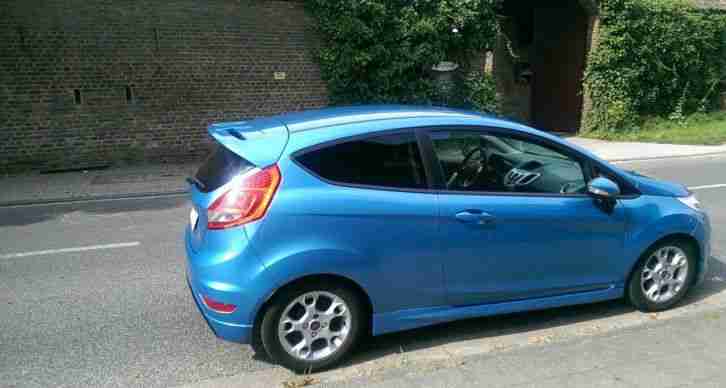 Ford Fiesta 1.6 TDCI Sport Blau Metallic, Bj. 2010, 86000km, Diesel, TÜV 07/2016