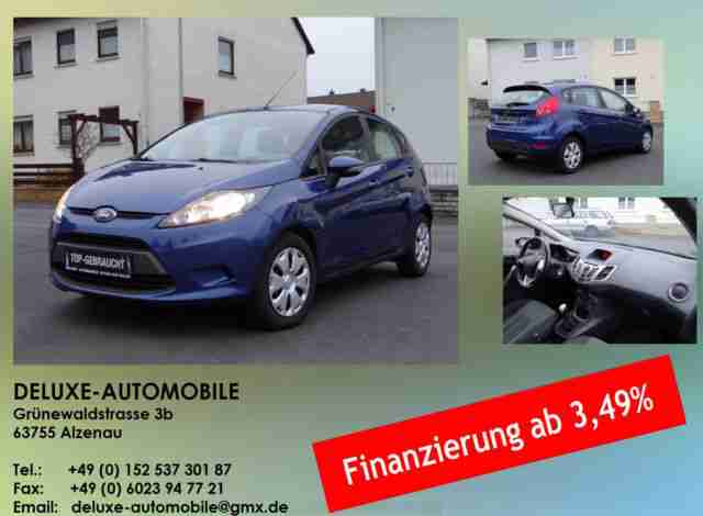 Fiesta 1.6 TDCi Eco AUX AUS 1 HAND KLIMA