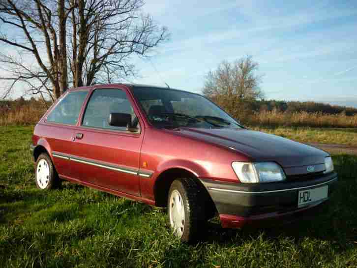 Fiesta 82.000km Rentnerauto 1. Hand