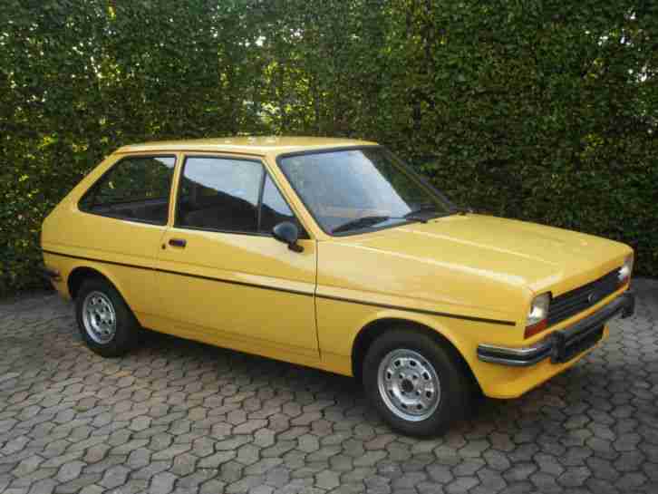 Ford Fiesta MK1 EZ 1982 org 92895 km
