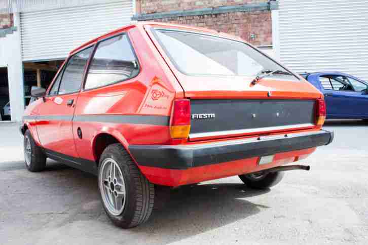 Ford Fiesta MK1 Oldtimer in sehr gutem Zustand