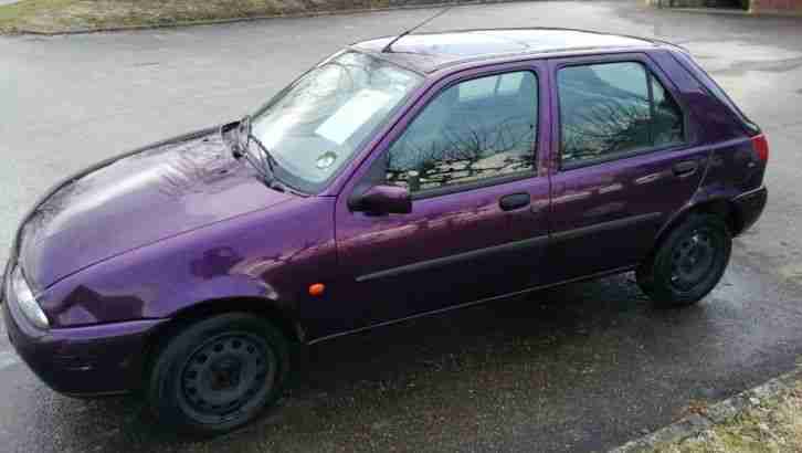 Ford Fiesta Style Sport Bj.1999 8 Fach Bereift