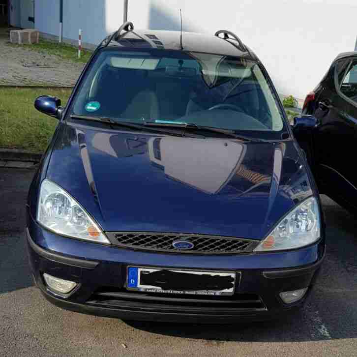 Ford Focus 1.6 Turnier Kombi Blau 8566 364 Benzin Gas