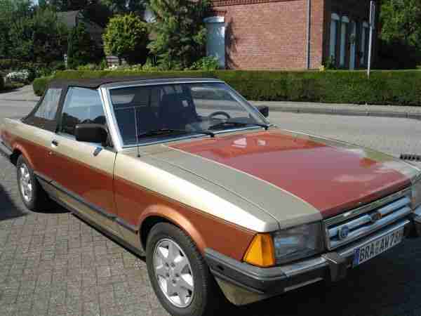 Ford Granada MK 2 Cabrio. Frischer Tüv u H. Kennzeichen