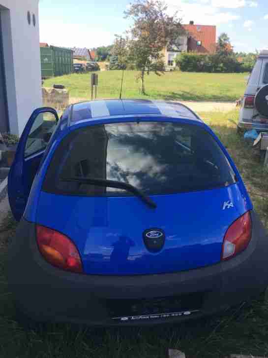 Ford Ka mit Motorschaden