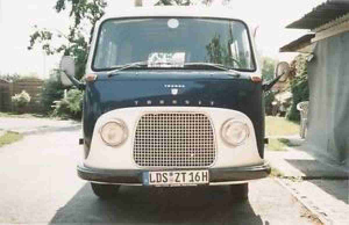 Ford Köln FK1000 1250 Taunus Transit Bus Bulli Transporter Hippie Camper Van