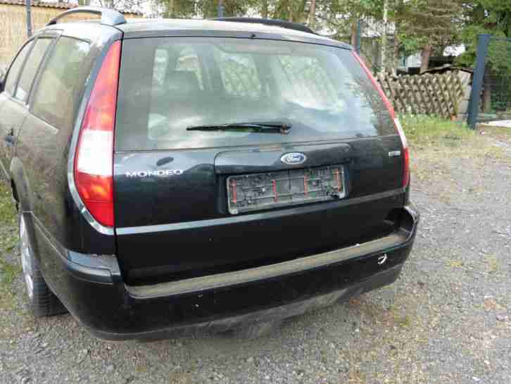 Ford Mondeo 2.0 TDCI Kombi Schwarz,150tds,neue Kupplung,Unfall mit neue Teile