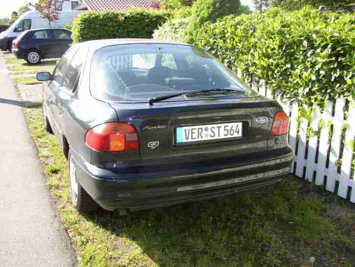 Ford Mondeo Fließheck Bj. 1995 MK1 blau grün ca. 86.000 Km gelaufen für Bastler