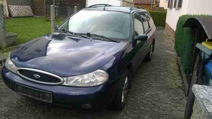 Ford Mondeo Turnier Ghia 2.0 16V Zetec , AHK, Klima, Alu, Mod. 1999, D3, 130 PS