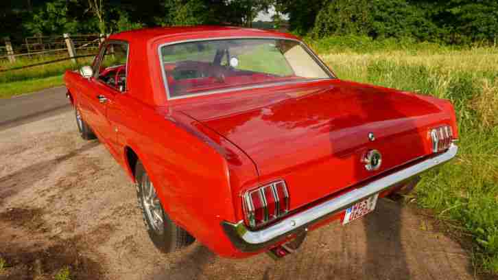 Ford Mustang 1965 originaler TOP-Zustand mit TÜV + H-Zulassung