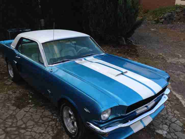 Ford Mustang 1966 V8 H-Kennzeichen Deutsche Papiere Neue Bilder