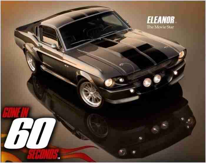 Ford Mustang 1967 Fastback Eleanor Shelby Gt350 V8