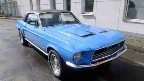 Ford Mustang 1968 V8 Ford Racing Motor 220 PS