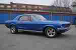 Ford Mustang 1968 rotes Leder