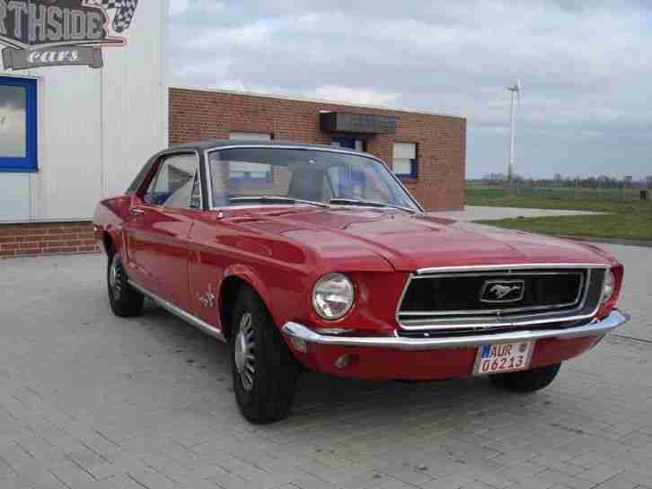 Ford Mustang 68er Hardtop Coupe In Rot