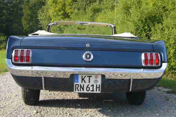 Ford Mustang Cabriolet Baujahr 1965
