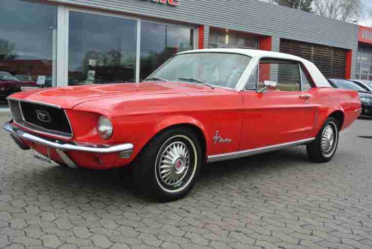 Ford Mustang Coupe 1968 V8 289cui Servo Automatik