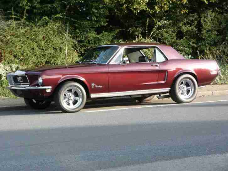 Ford Mustang Coupe 302 cui V8 Bj 1968