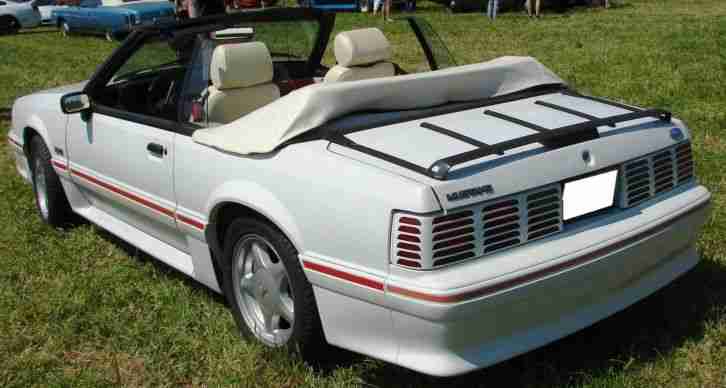 Ford Mustang GT Cabriolet 1988 mit Handschaltgetriebe