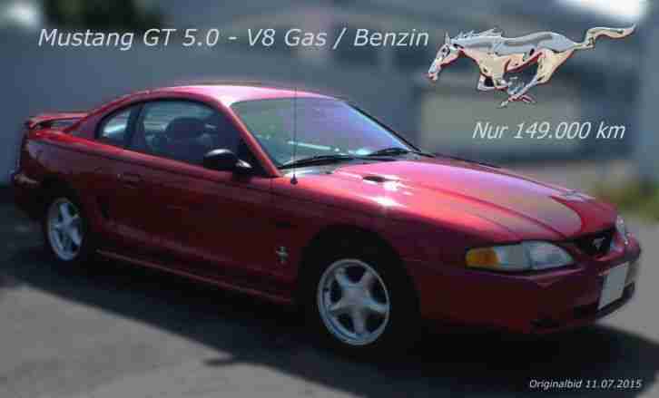 Mustang GT V8 5.0 Autom. mit LPG GAS Anlage u.