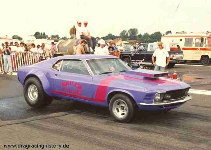 Ford Mustang Mach1 Q Code 428 4 Speed Drag Pack Us car