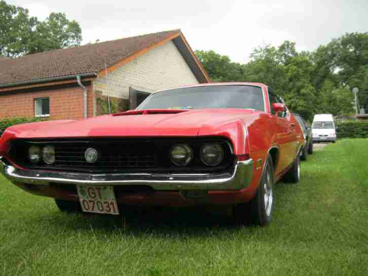 Ford Torino GT Fastback Mustang V8 Us Car Muscle Car